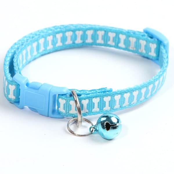 IC Native Pup Thin Blue Line Hundhalsband Blå