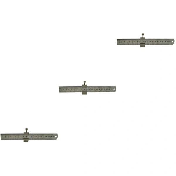 Machine Ruler Metal Straight Edge Measuring Tool Drawing 3x 3x