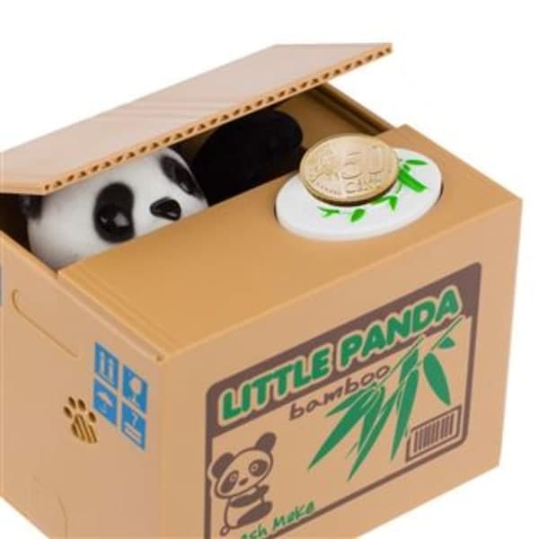 Varastava Panda Säästöpossu
