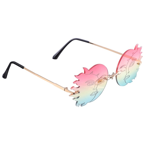 Fotografisk solglasögon Unika glassögon utan bågar Fotoglasögon 15,3x15x5,2 cm 15,3x15x5,2cm