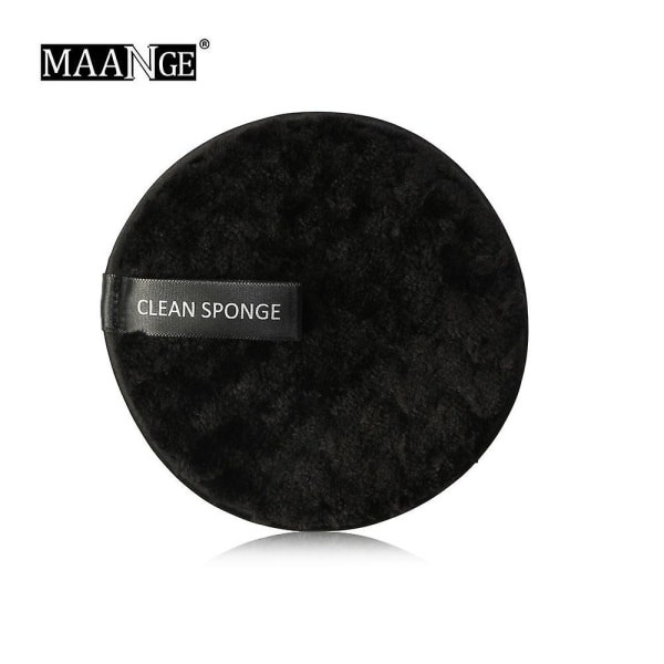 1/3 stk mikrofiber sminkefjerner Håndkle Gjenbrukbar rengjøringsklutputer Ansiktsrens Plush Puff Foundation Hudpleieverktøy Hvit 1stk