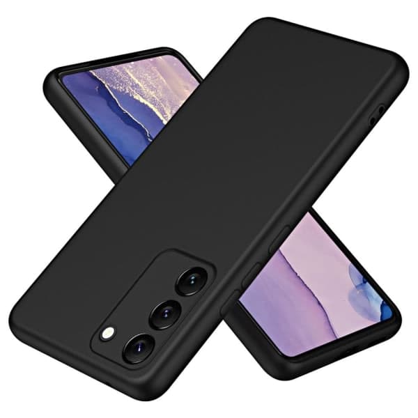IC Samsung Galaxy S23 Kotelo Kumipinnoitettu TPU Musta