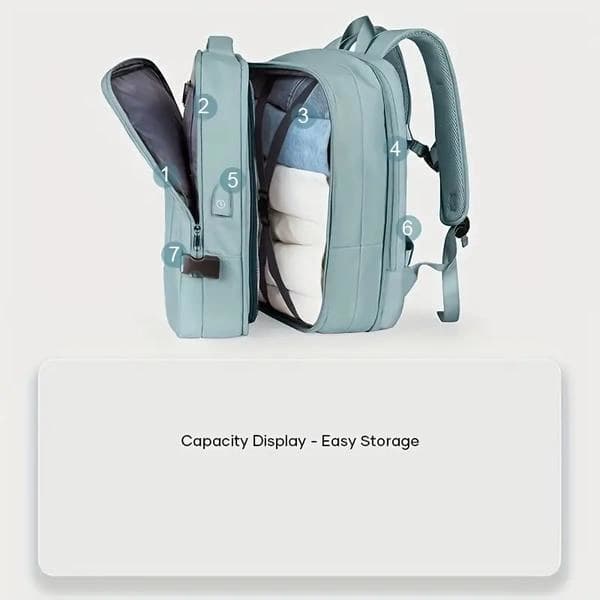 Stor rygsæk til mænd, til afslappede rejser, computerrygsæk til kvinder, rygsæk til mellemtrinnet og gymnasiet, rygsæk til universitetsstuderende