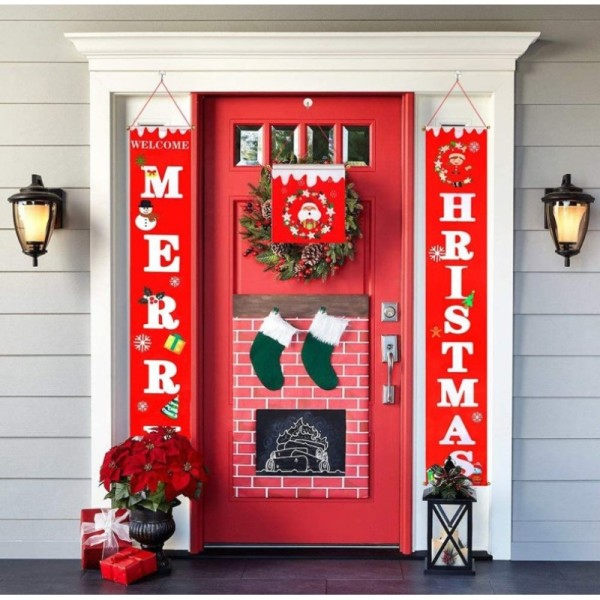IC Velkommen & Glædelig Jul Banner, Glædelig Jul Girland