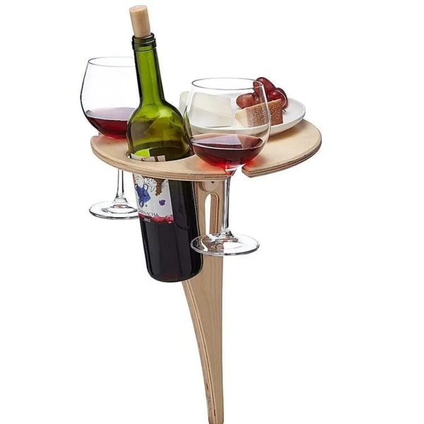 Foldbart vinbord, bærbart piknikbord