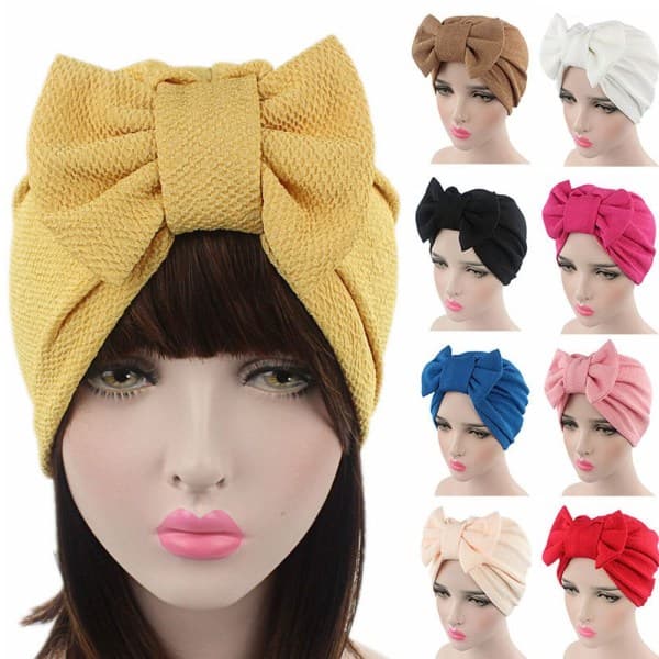 Kemo Cap Rosett Turban Motorhuv VIN RØD