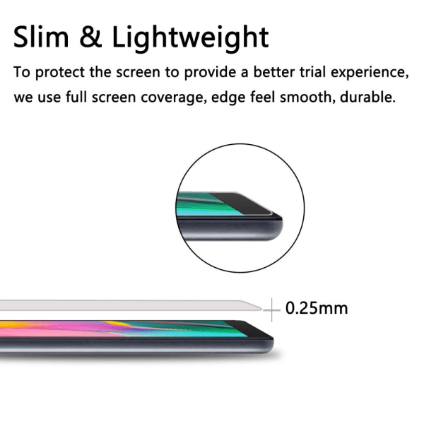 IC Samsung Galaxy Tab A 10.1 2019 - Skjærmbeskyttelse i herdat glass