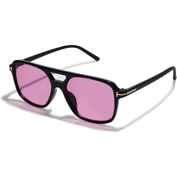 IC Retro Vintage 70-tals solglasögon for kvinner med UV-beskyttelse VL9611