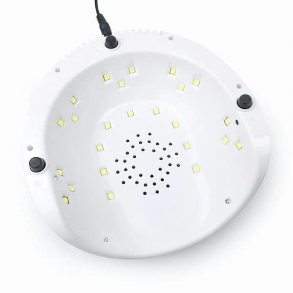 LED / UV neglelampe F5 - Hvid
