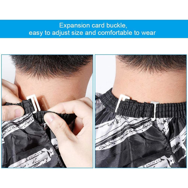 Frisörsalong Frisörkappe för frisyr, frisörförkläde tygverktyg IC