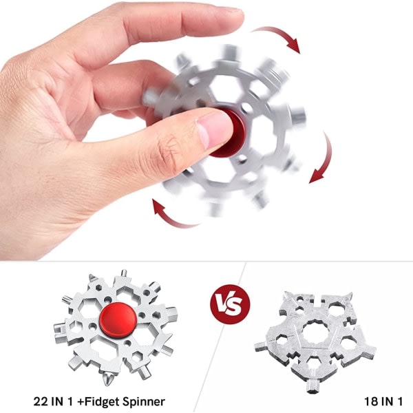 IC Snowflake Monitoimityökalu 22-I-1 Snowflake Standard Monitoimityökalu