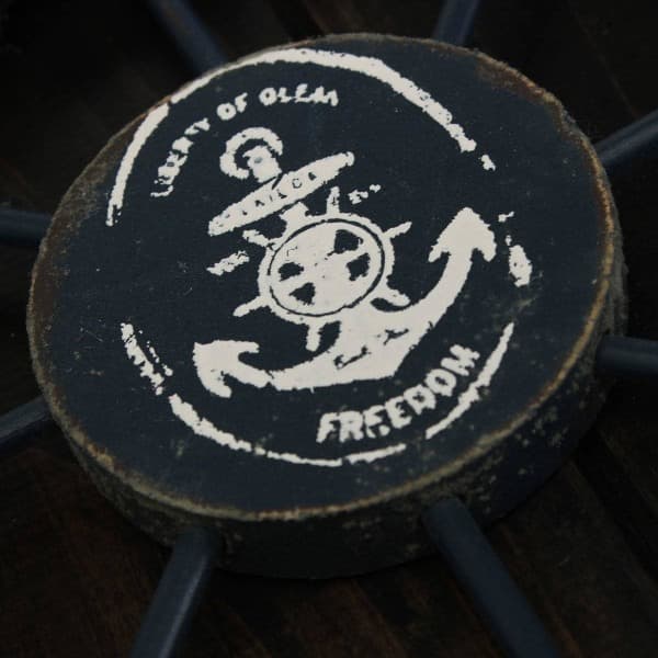IC Väggdekoration, ratt, piratlook, skeppslook