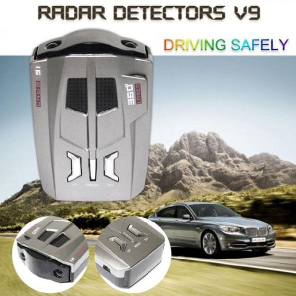 IC V9 Bilradardetektor Engelsk Russisk Bilfordon V9 Speed Voi