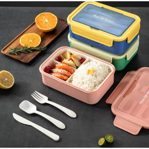 IC Matboks Bentoboks Matboks Voksen 1400ml Rosa