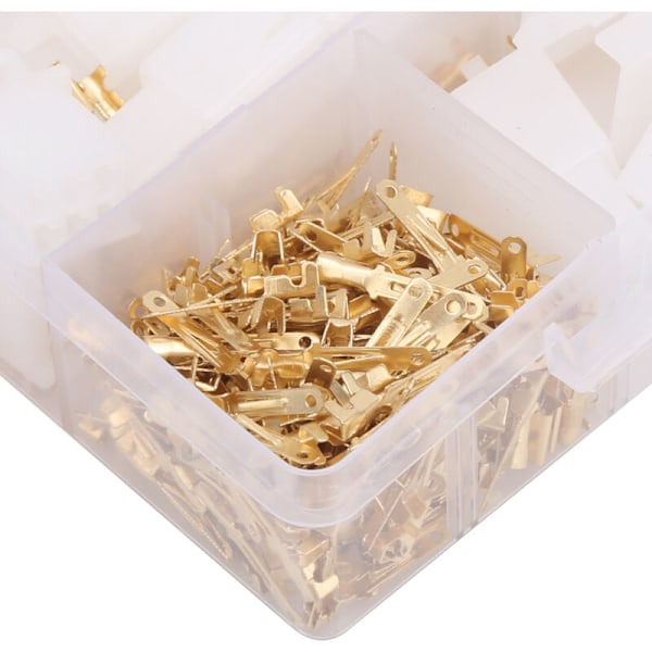 580 st 2 3 4 6 9 Pin 2,8 mm Kretsplint Hane/Hona Kontakthus för Elektronik, DUBUNS