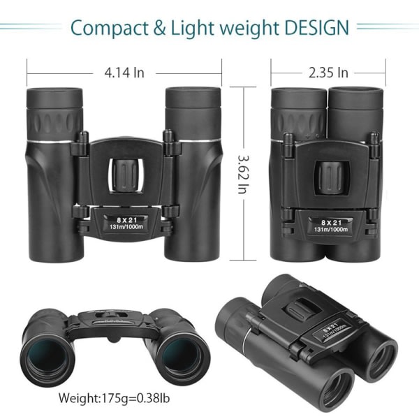 IC 8x21 Kikkert/ Universal (1 stk)