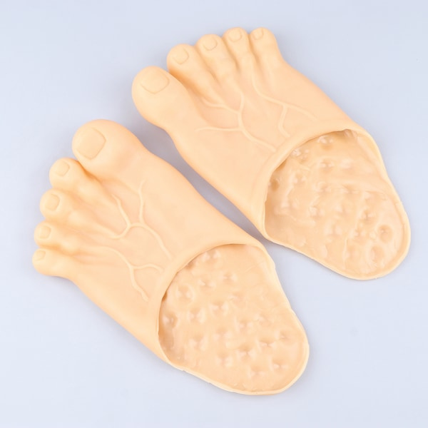 IC Roliga Tofflor Män Kvinnor Unisex Creatire Toe Skor Crazzy Five-F