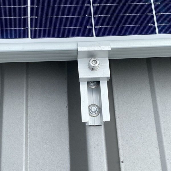 IC Solpanelmontering Endeklemmesett, Solpanel Kantklemmes Braketter