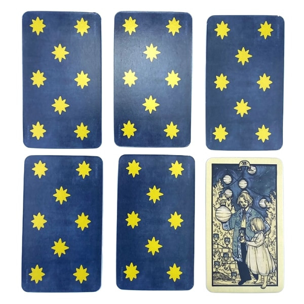 IC Fyodor Pavlov Tarotkort Profetia Öde Spådomsdäck Familj P Flerfärgad one size