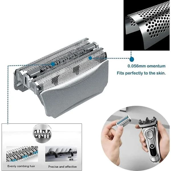 51s - Replacement Head for Shaver Series 5 51s, Silver