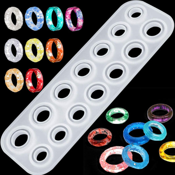 IC Premium Resin Ring Form Molds for Epoxi Resin Resin