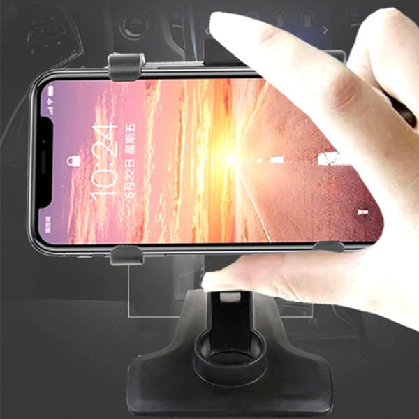 IC Universal 360° Kiinnitettävä Kojelaudan Puhelimenpidike Autoon