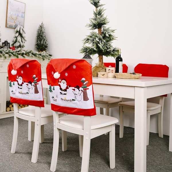 IC NOE 4 stk. Julstolsdeksler, Juledekorasjon