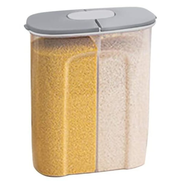 IC Opbevaringsbeholdere, Opbevaringsbeholdere med låg, 2500ml, Køkken Grå