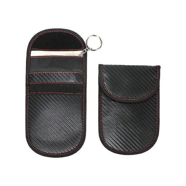 Bilnyckelskydd Keyless Cover 2-pack Skyddsnyckelpåse Case Case Bilnyckel Safea IC