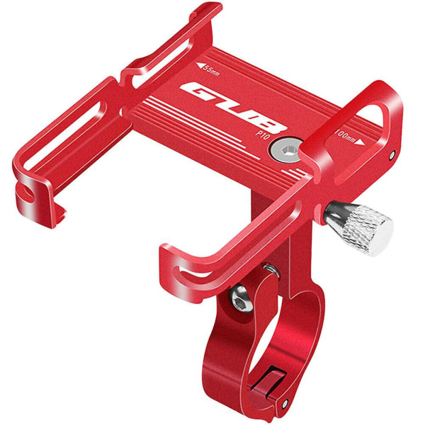 IC Cykel Motorcykel Telefonhållare Cykeltelefonfäste Universal Justerbar röd