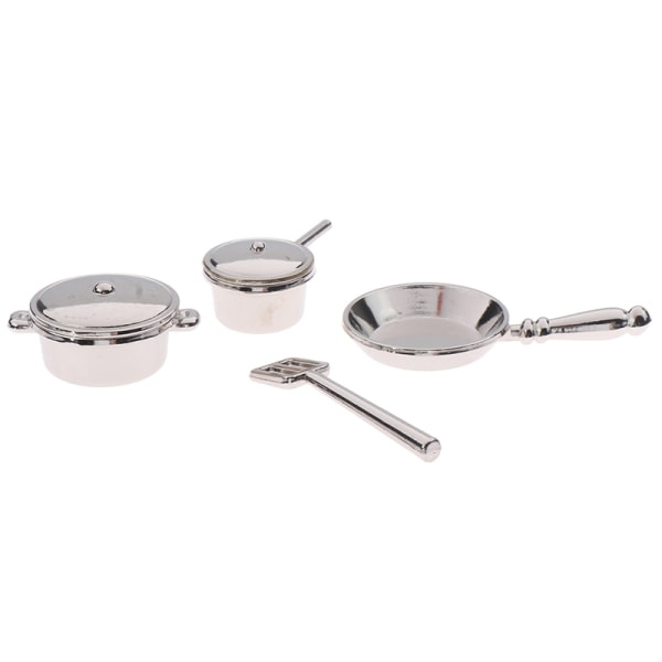 IC 1/12 Dukkehuss Mini Køkkenudstyr Model Dukkehuss Køkken Gryde Spa A2