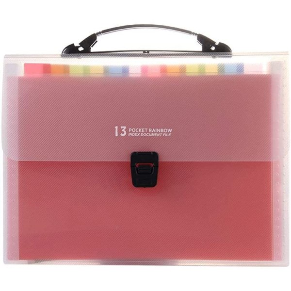 IC Brandsäker Vattentät Säker Expanding File Folder Dragspel
