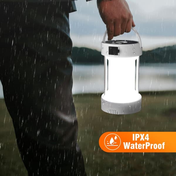 IC CNE Solcampinglampa Uppladdningsbar för Vandring