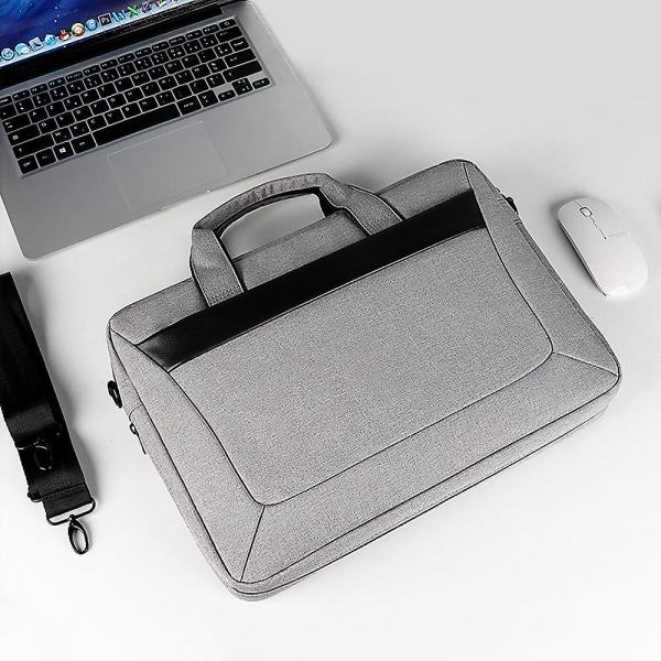 IC Väska Laptopväska Bärbar axelrem Portfölj - Grå
