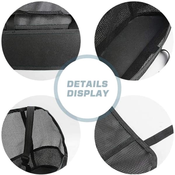 IC Bil Mesh Bag Håndtasker, Bilopbevaringspose Vandtæt Organizer,