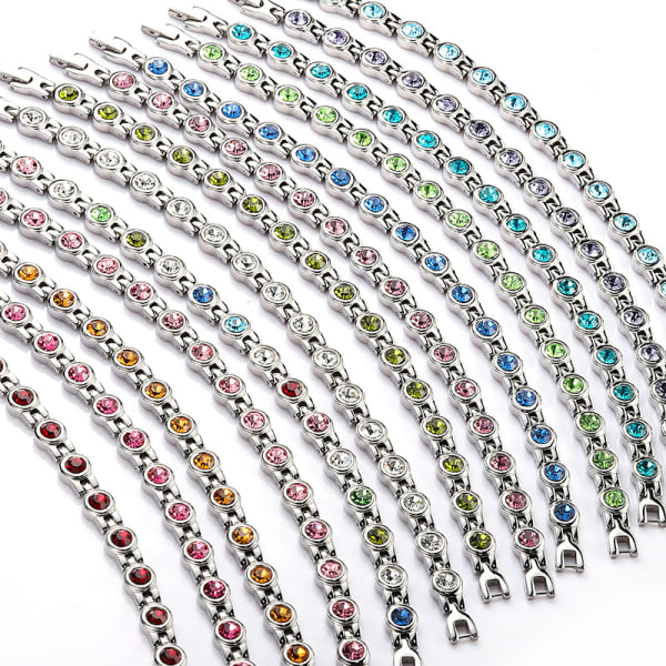 IC Lymfdränerande magnetiskt armband för viktminskning - rosa