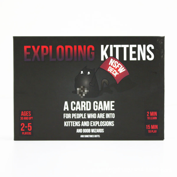 IC Exploding Kittens Korttipeli Alkuperäinen Painos Täydellinen Laatikossa