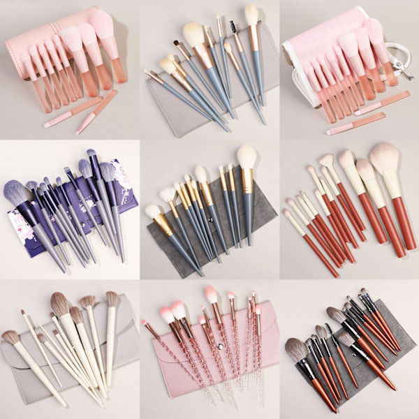 Bestselgende sminkekost MJ51-sett 10pcs+brush pack