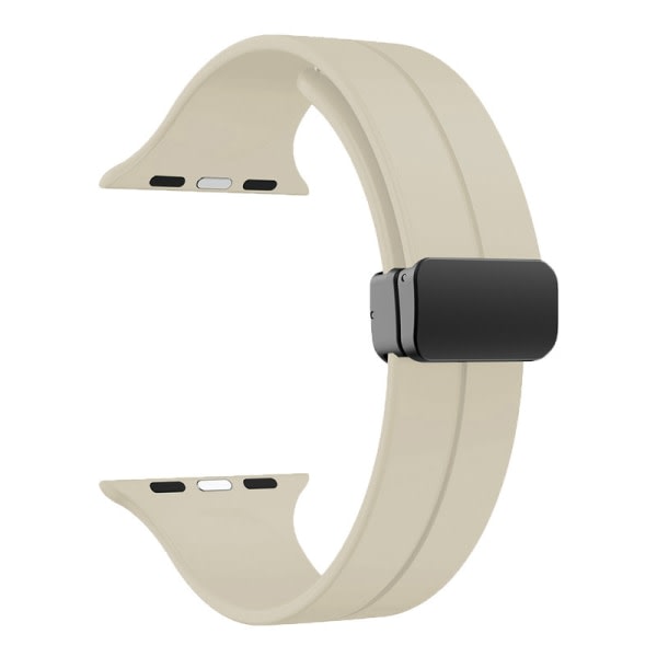 IC Silikon Armbånd Magnetisk Rem med Apple Watch-reimer for Apple Watch Ultra