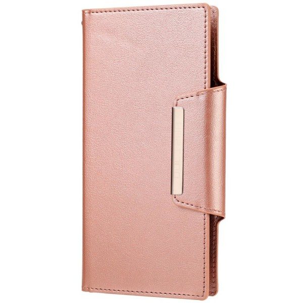 IC Samsung Galaxy S21 Plus - 2-i-1 Magnetiskt Plånboksfodral - Roséguld