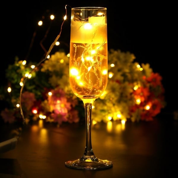 IC 6-pak Fairy String Lights 7.2ft 20 Led Stjernelys