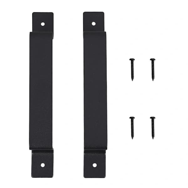 2 pcs Barn Door Right Angle Handle Drawer Cabinet Antique Wardrobe 2x 2x