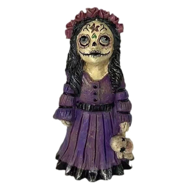 IC Halloween Voodoo Doll Cone Burner Skräckdocka Forbannad prydnad In