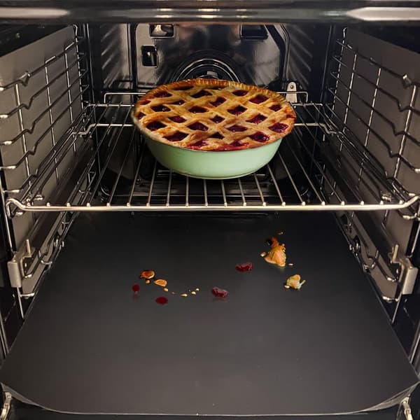 stick - ugnsfoder - 40 - 50 - cm - Grillmatta - Bakmatta - Ugn - Skyddsmatta - 2 - delar - Återanvändbar - Ugnsskydd