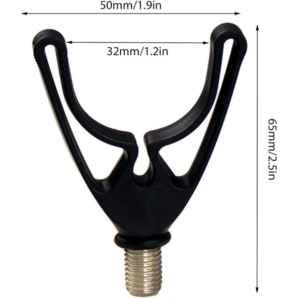 IC Bitar Karp Fiskespö Hållare Fiskspö Head Clamp U-formad