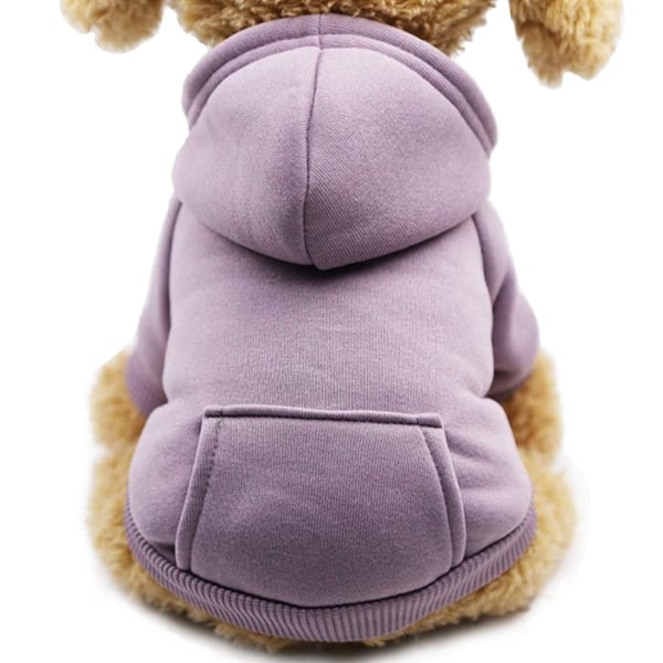 IG Vinter Hund Hoodie Sweatshirts med fickor Varma Hundkläder