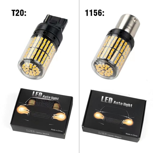 IC LED-lampe til båd, autocamper, bil, positionslys, 2 stk