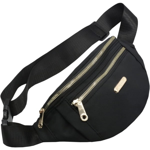 IC Fanny Packs for Kvinner, Bältesveske Midjeväske Løpebelte for Utendørs Sport Festival
