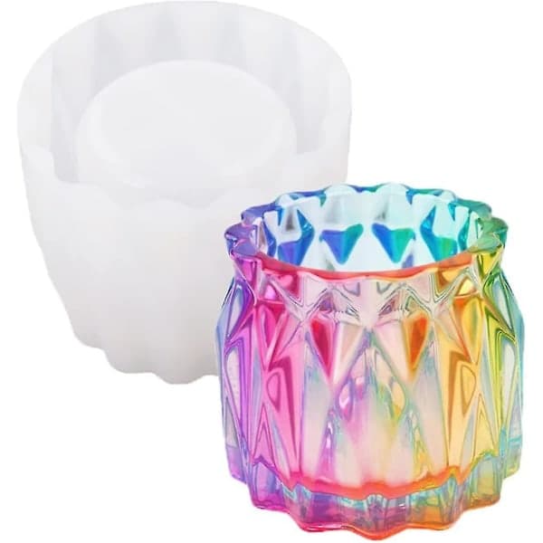 Låda form, flaskform, smyckeskrin form, 3D smyckesförvaringslåda form epoxi