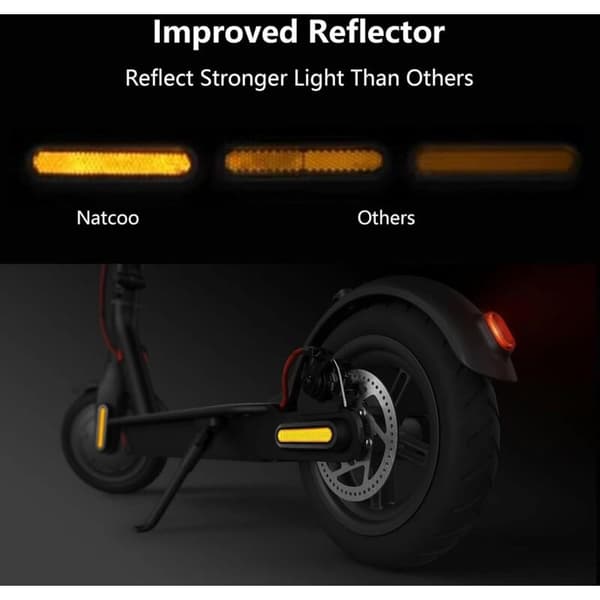 Skoter Hjulskydd Reflektorremsa för Xiaomi M365, Pro, 1S, Essential, Pro2, Mi3